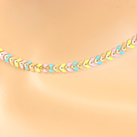 "Minimalist Necklace Chain, Elegant Jewelry for Women & Girls | MLCRC2005 - Picture 10 of 10